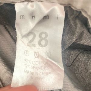 MNML X491 CONVERTIBLE SKINNY DENIM